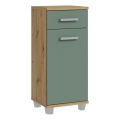 Mueble de baño VENOM verde/roble artisan