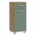 Mueble de baño VENOM verde/roble artisan
