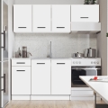 Mueble de cocina ARLEN 180 cm blanco