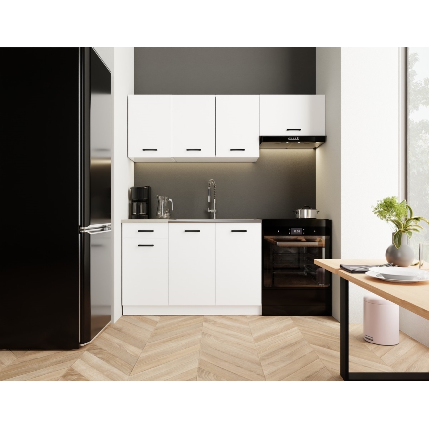 Mueble de cocina ARLEN 180 cm, blanco