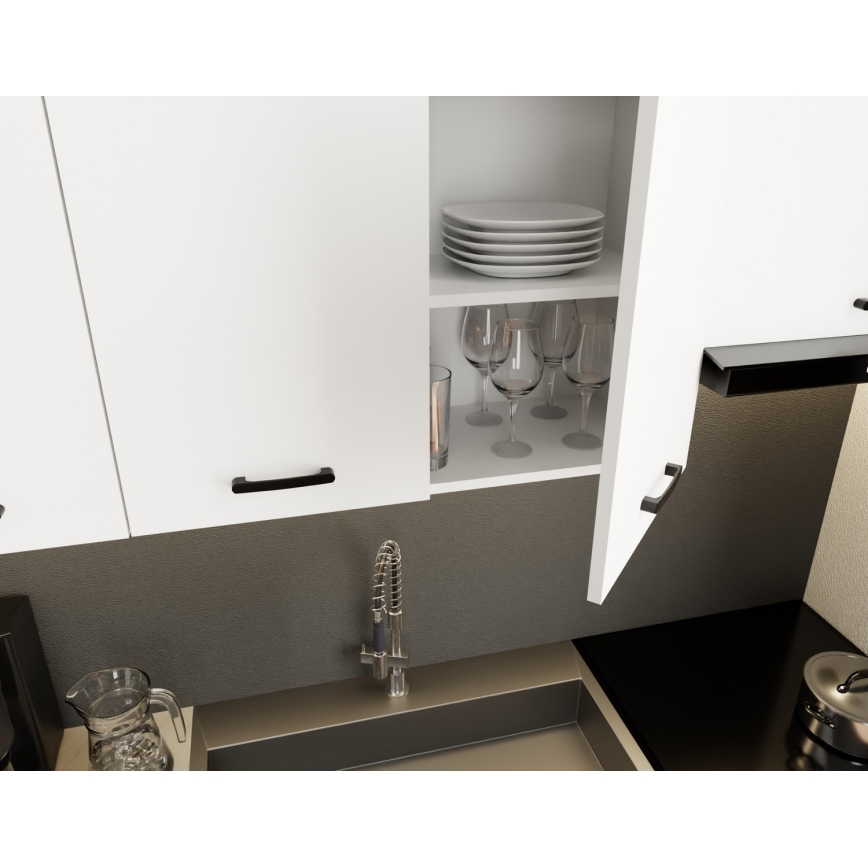 Mueble de cocina ARLEN 180 cm, blanco