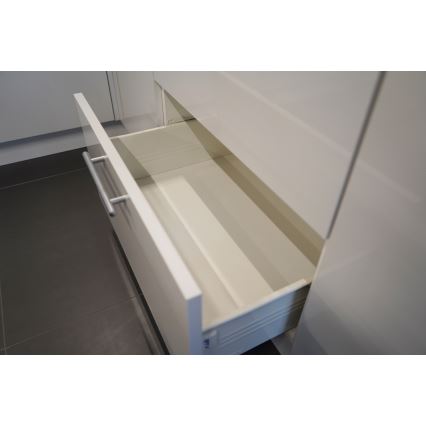Mueble de cocina CELESTE 180 cm blanco brillante