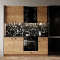 Mueble de cocina CLAIRE 180 cm roble craft