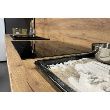 Mueble de cocina ELISE 240 cm en grafito