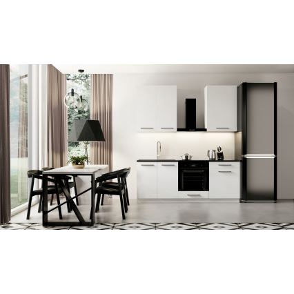 Mueble de cocina EVE 200 cm blanco