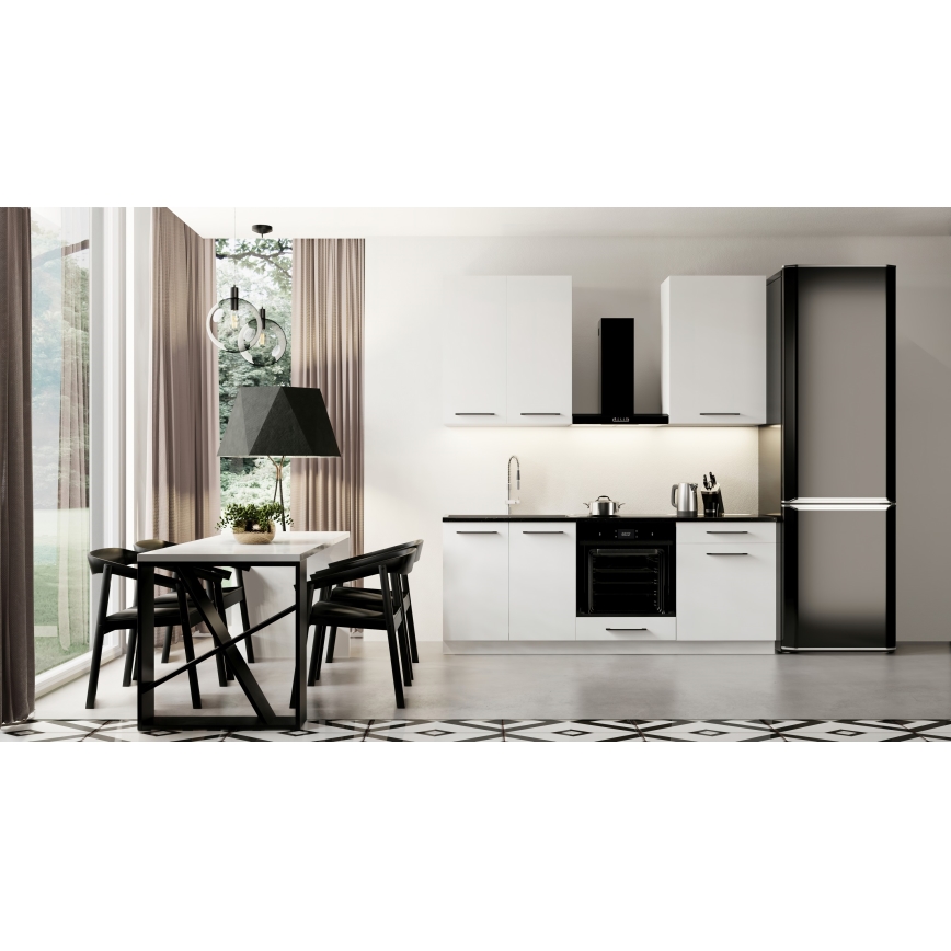 Mueble de cocina EVE 200 cm blanco