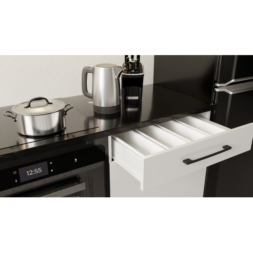 Mueble de cocina EVE 200 cm blanco