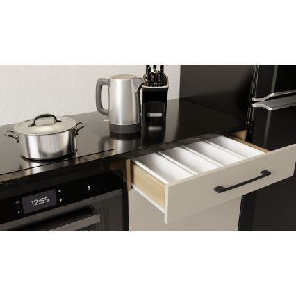Mueble de cocina EVE 200 cm taupe
