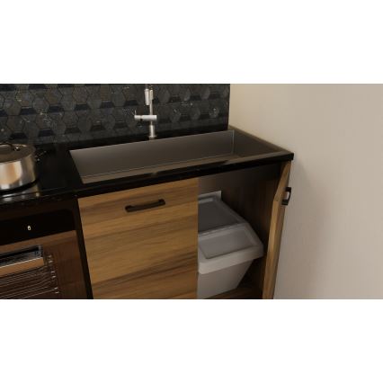 Mueble de cocina JUNE 180 cm roble