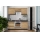 Mueble de cocina MARINA 180 cm, acabado roble craft