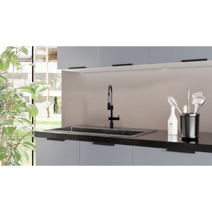 Mueble de cocina PEARL 240 cm gris