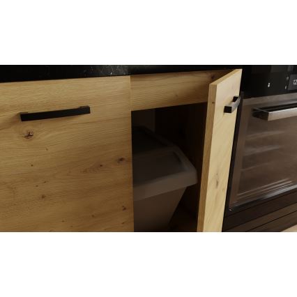 Mueble de cocina ROSALIA 240 cm, roble craft