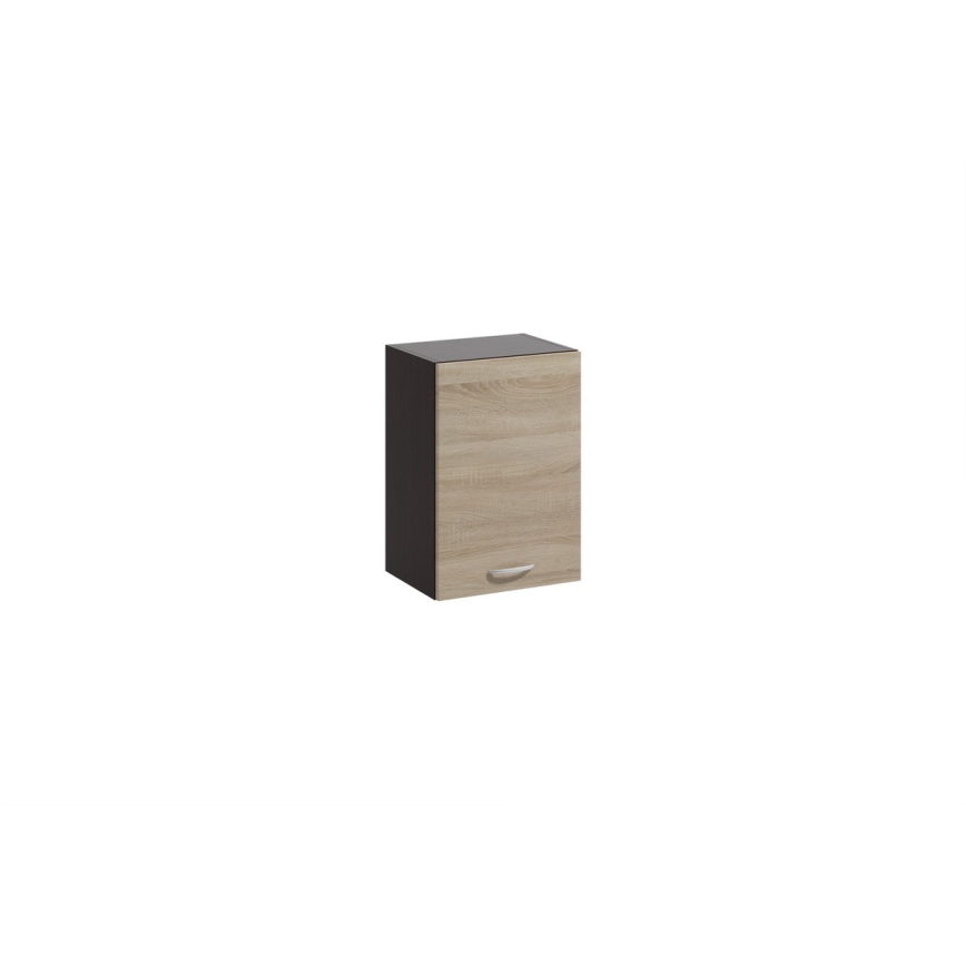 Mueble de cocina VALERIA 240 cm marrón/roble Sonoma