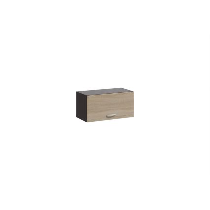 Mueble de cocina VALERIA 240 cm roble sonoma/marrón