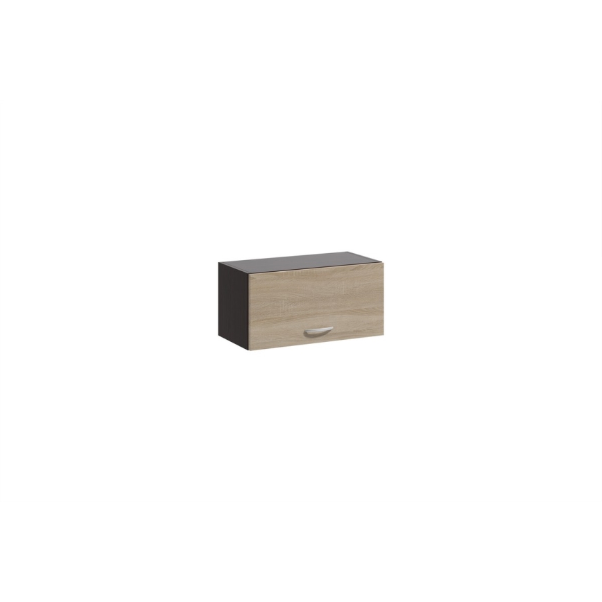 Mueble de cocina VALERIA 240 cm roble sonoma/marrón