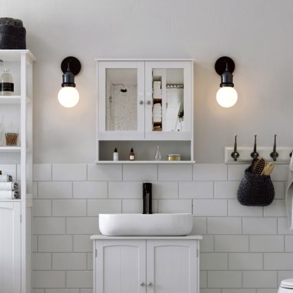 Mueble de pared SIERA blanco