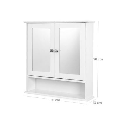 Mueble de pared SIERA blanco