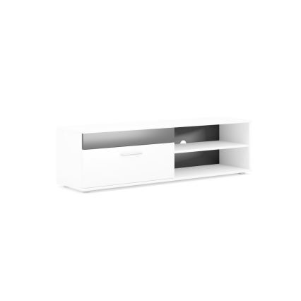 Mueble de salón BRICK blanco/negro