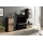 Mueble de salón BRICK marrón/negro