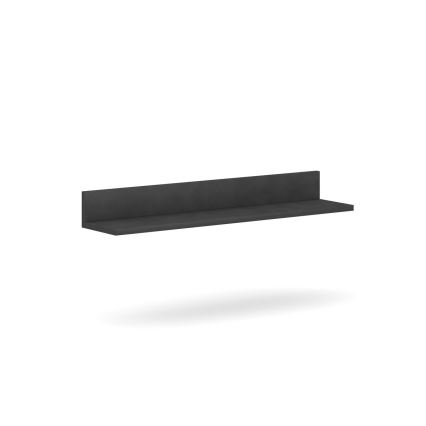 Mueble de salón BRICK marrón/negro