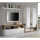 Mueble de salón LENOR blanco/roble
