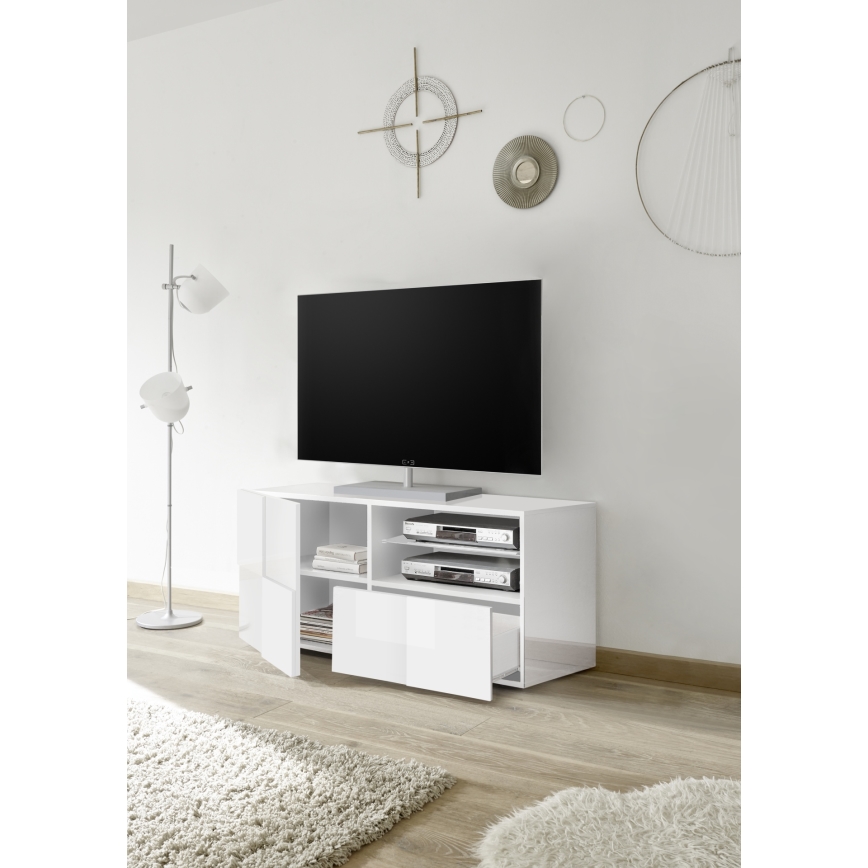 Mueble de TV SERIAN blanco
