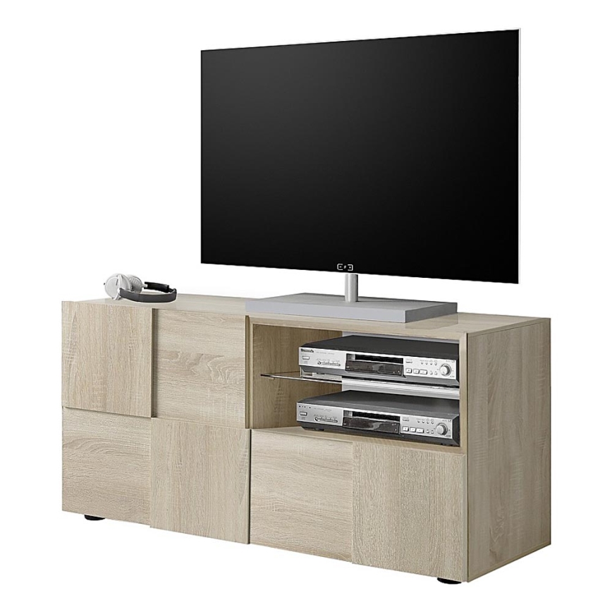 Mueble de TV SERIAN en roble Sonoma
