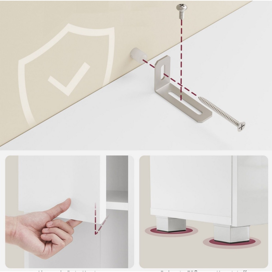 Mueble KATY blanco