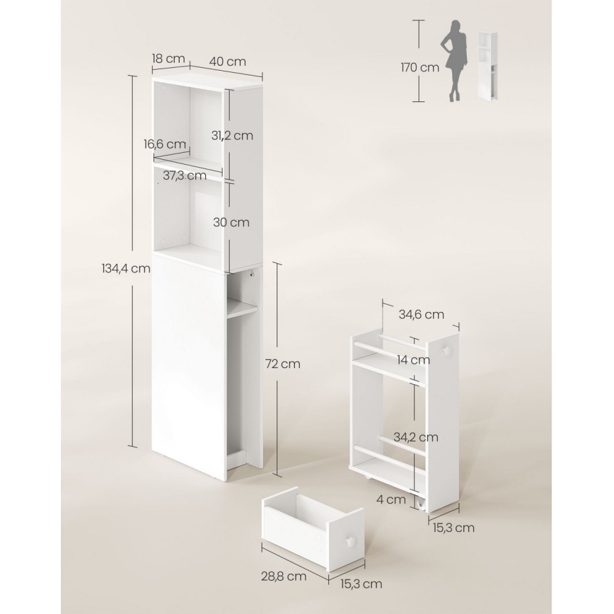Mueble NALA blanco