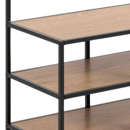 Mueble para recibidor SARON roble/negro
