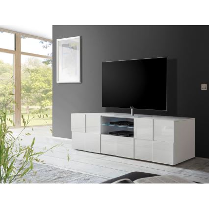 Mueble para televisor SERIAN blanco