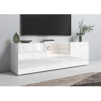 Mueble para televisor SERIAN blanco