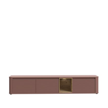 Mueble para televisor WARO marrón/marrón
