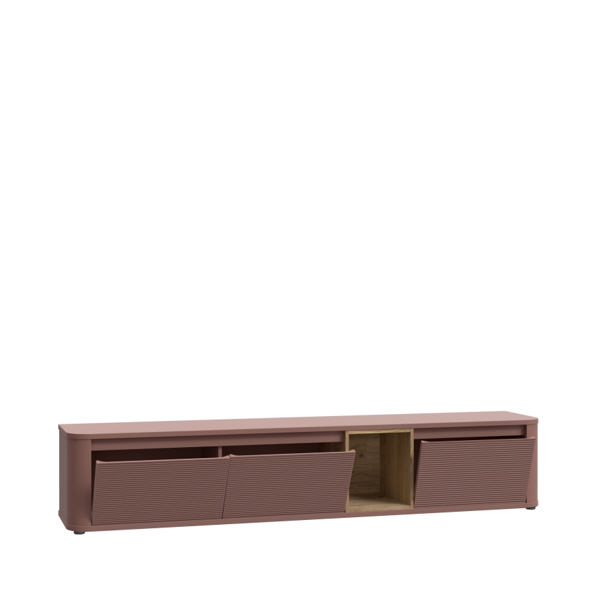 Mueble para televisor WARO marrón/marrón