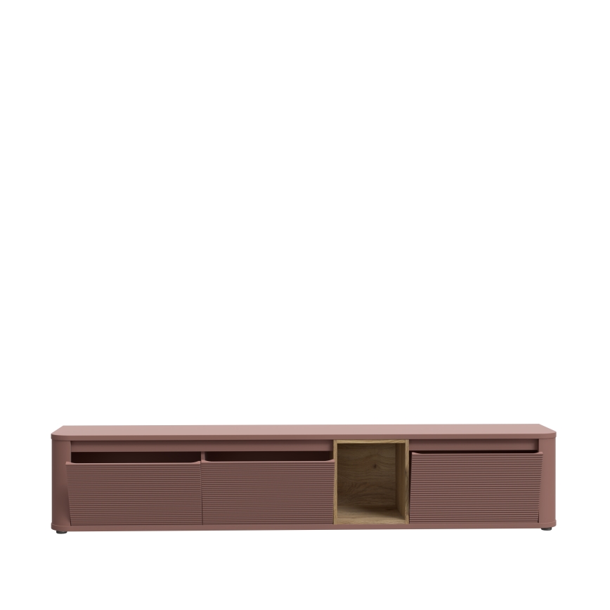 Mueble para televisor WARO marrón/marrón