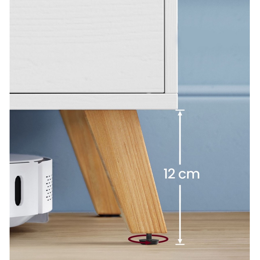 Mueble para TV BASTOR blanco