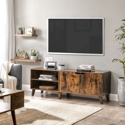 Mueble para TV BASTOR marrón/negro