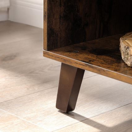 Mueble para TV BASTOR marrón/negro