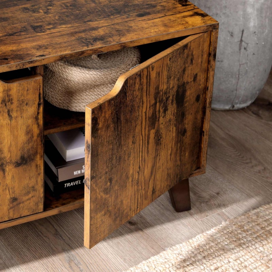 Mueble para TV BASTOR marrón/negro