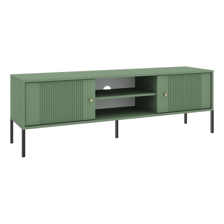 Mueble para TV LUE verde/negro