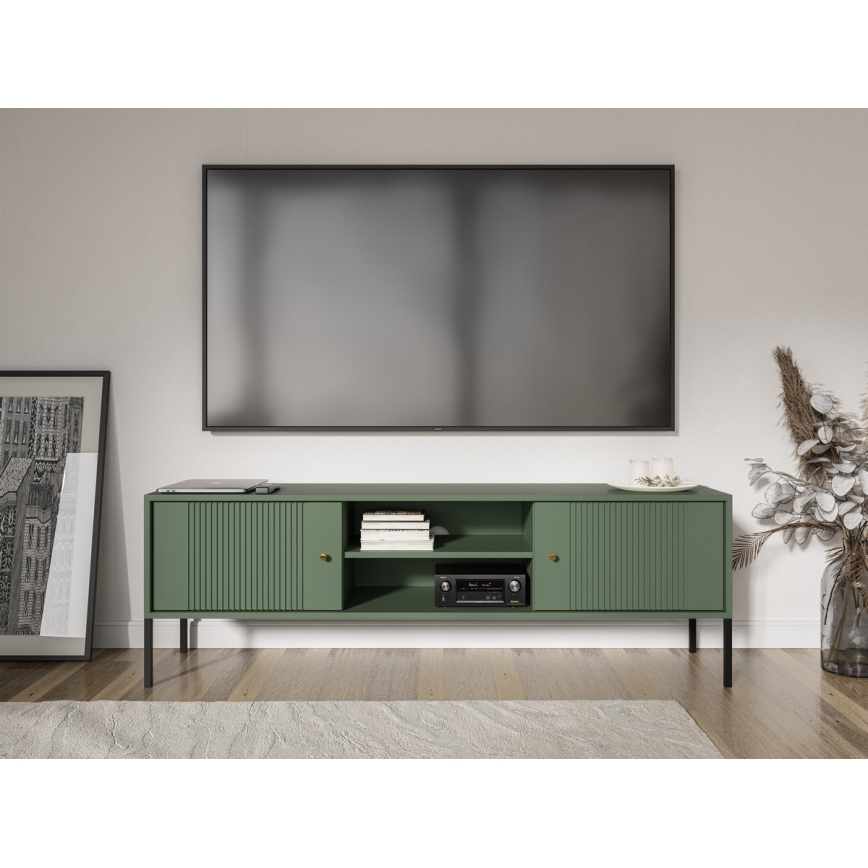 Mueble para TV LUE verde/negro