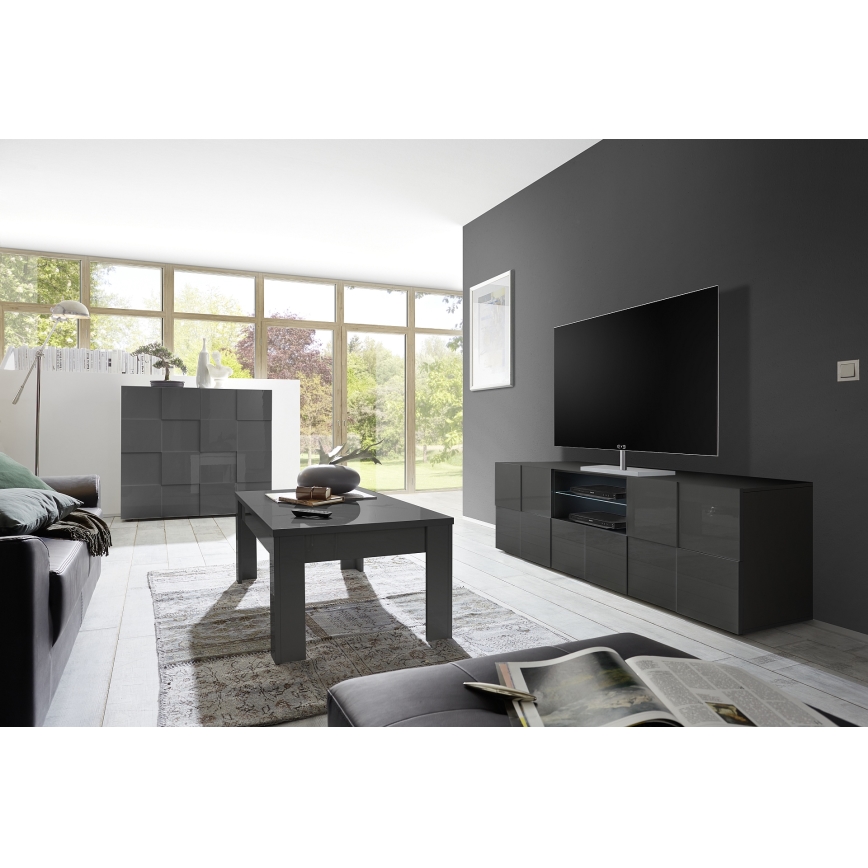 Mueble para TV SERIAN antracita