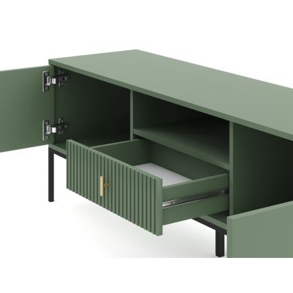 Mueble para TV SUE verde/negro