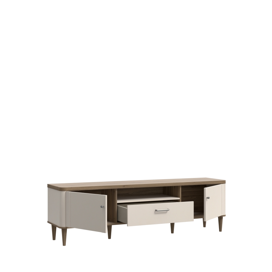 Mueble para TV VIRO marrón/beige