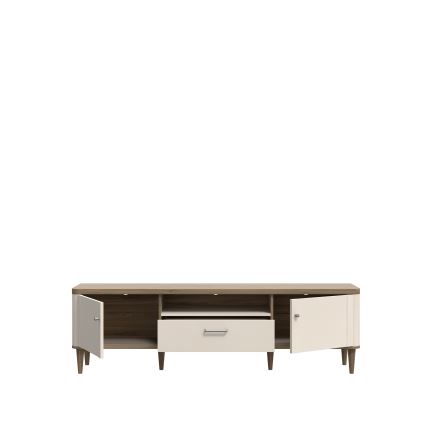 Mueble para TV VIRO marrón/beige