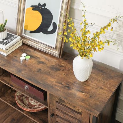 Mueble para TV VOLTAR marrón/negro