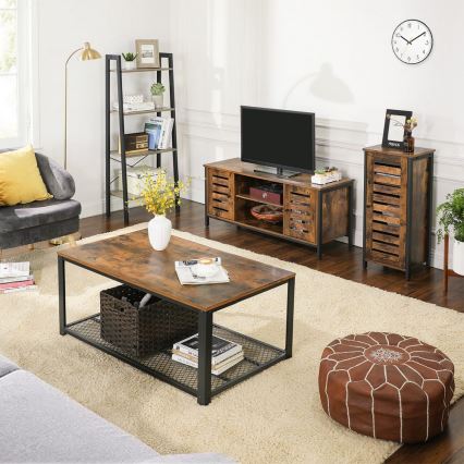 Mueble para TV VOLTAR marrón/negro