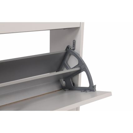 Mueble para zapatos 84x51 cm blanco
