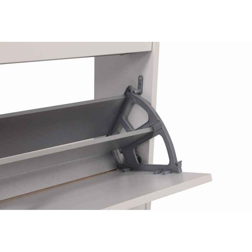 Mueble para zapatos 84x51 cm blanco