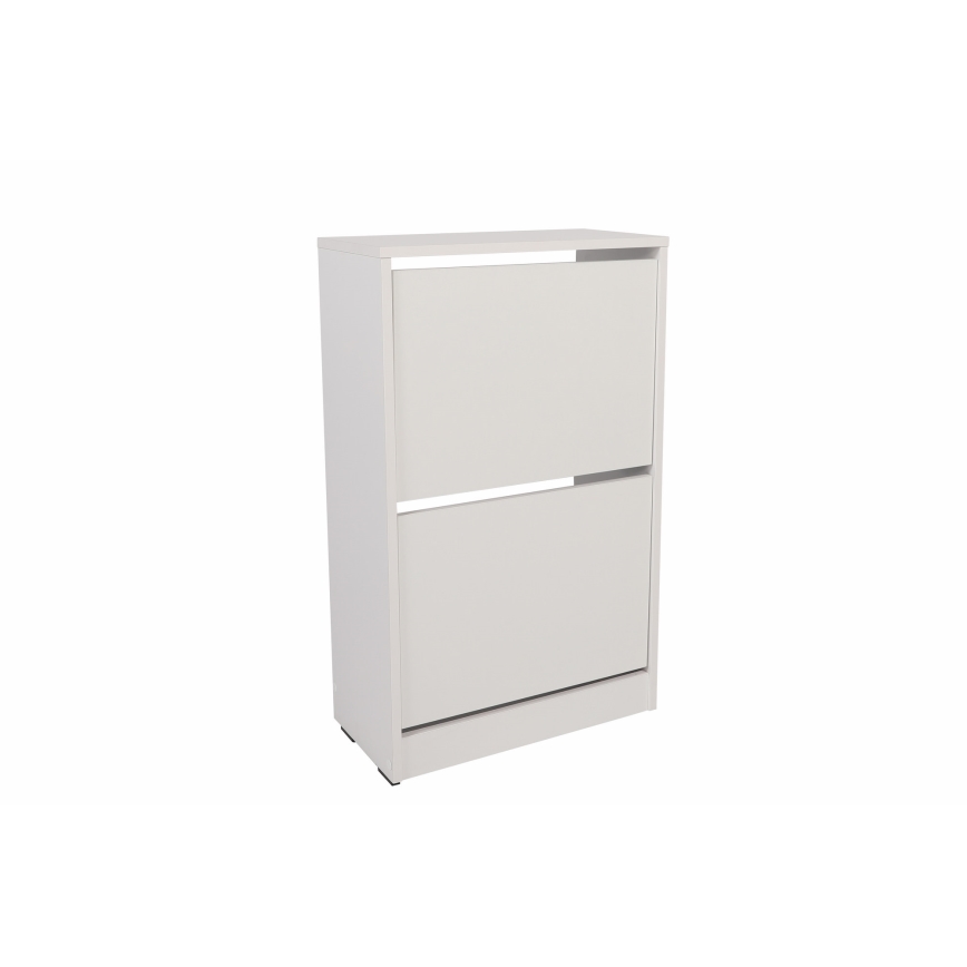 Mueble para zapatos 84x51 cm blanco
